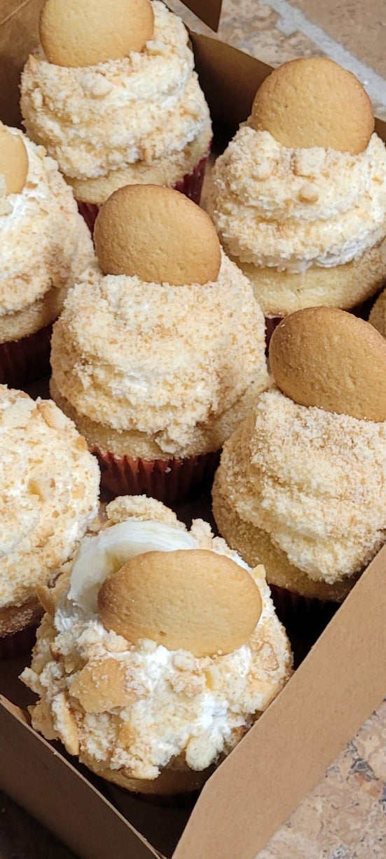 Banana pudding cupcakes
