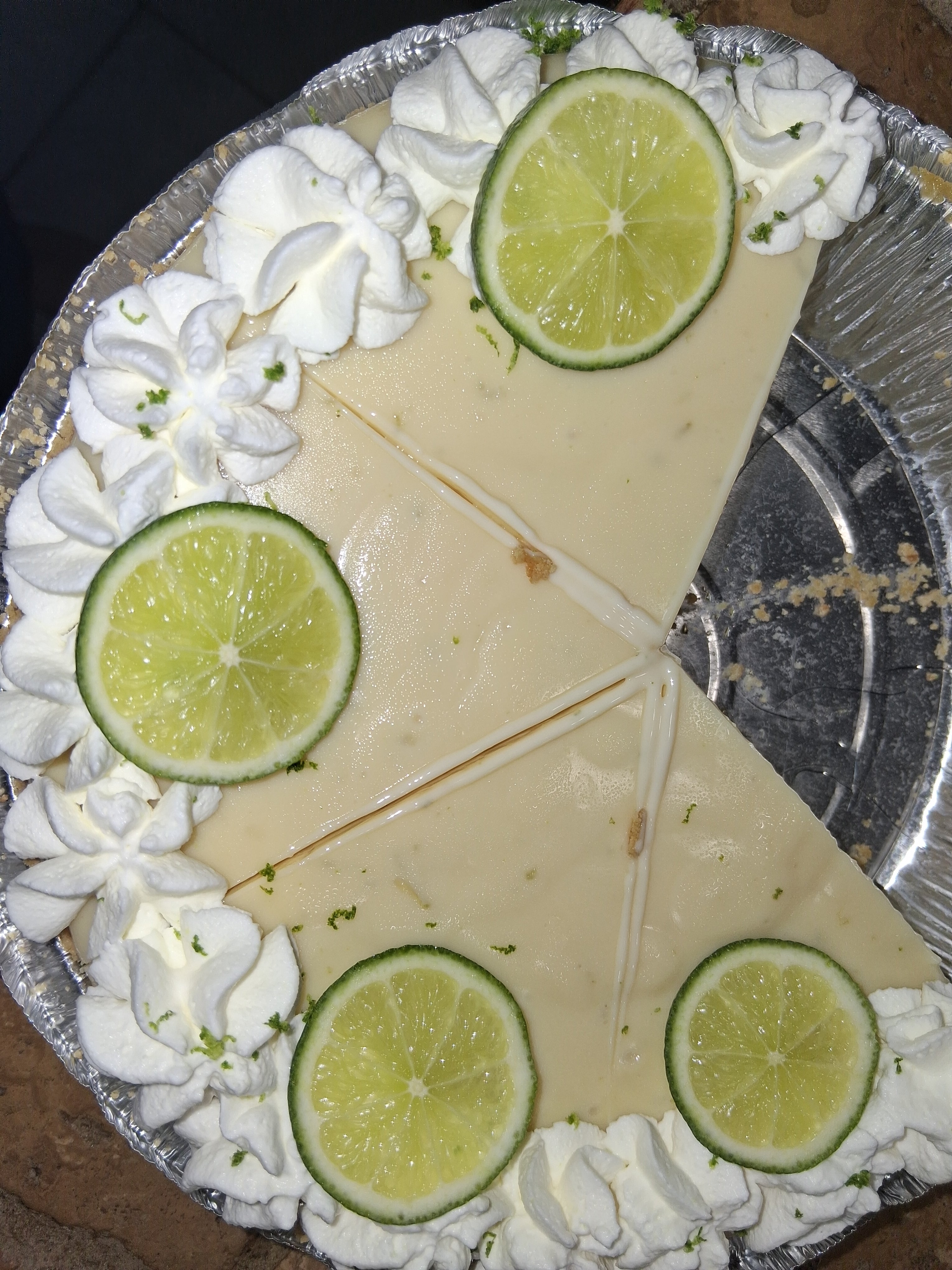 Key lime pie